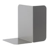 Sleek gray bookend with a modern, minimalist design and smooth, matte finish. Perfect for organizing books stylishly.